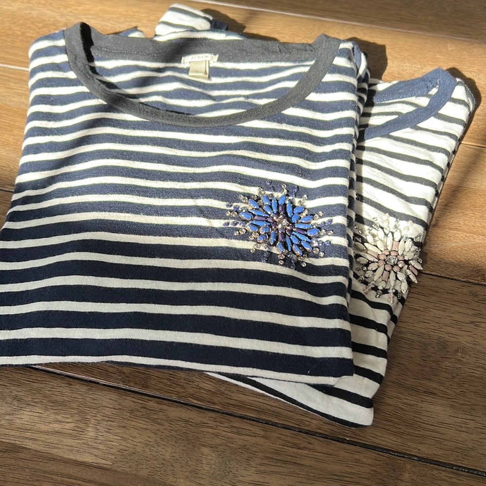 J.Crew 3/4 sleeve tops. Selling together.